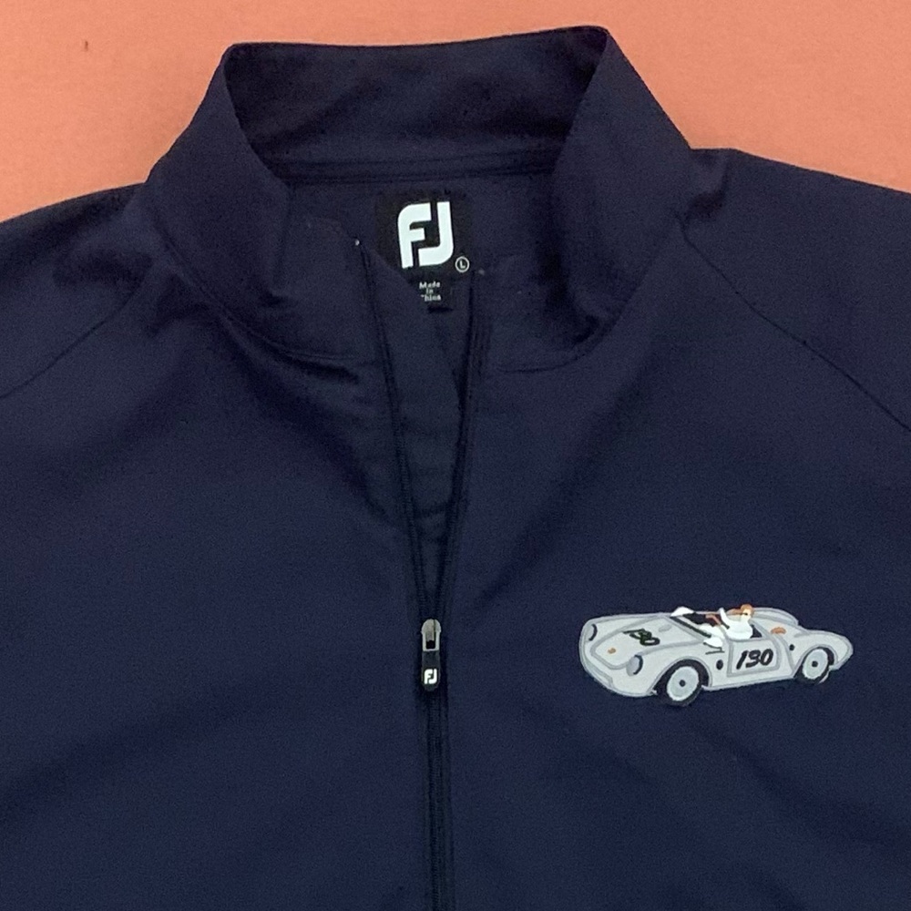 FOOTJOY 100% Polyester 346 Speedster 1/4 Zip Jacket